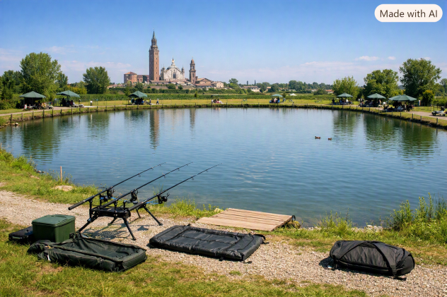 Lago da ex cava mq 80.000 CR