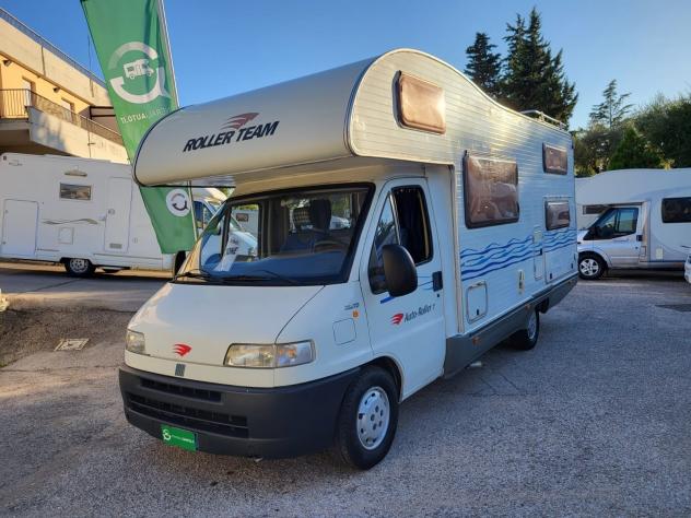 CAMPER ROLLER TEAM DUCATO MANSARDATO 7 POSTI LETTI CASTELLO DOPPIA DINETTE GENERALI CAMPER - Foto 2