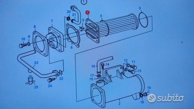Volvo Penta Scambiatore codice 858134 - Foto 3