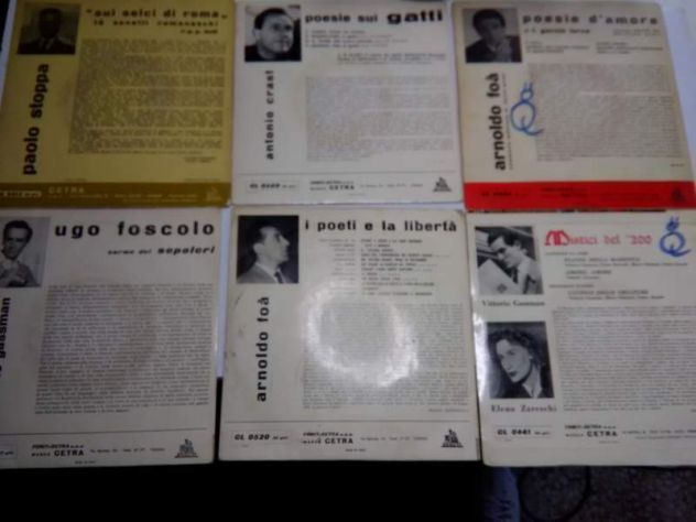 20 dischi culturali a 33 giri da 7 pollici - GASMAN e FOA - Foto 7