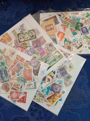 lotto 150 francobolli - Foto 4