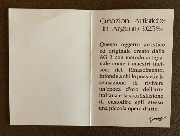 QUADRO IN RILEVO AG3 IN ORO E ARGENTO - Foto 2