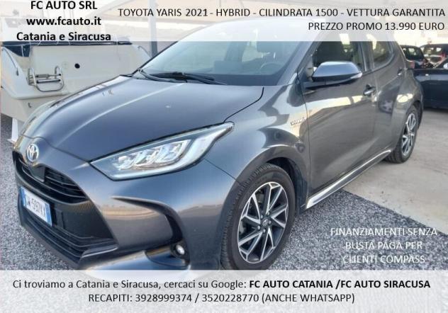 Toyota Yaris 1.5 Hybrid 5P Lounge - 2021