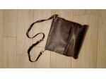 borsa in pelle a Tracolla grigia Forpen unisex