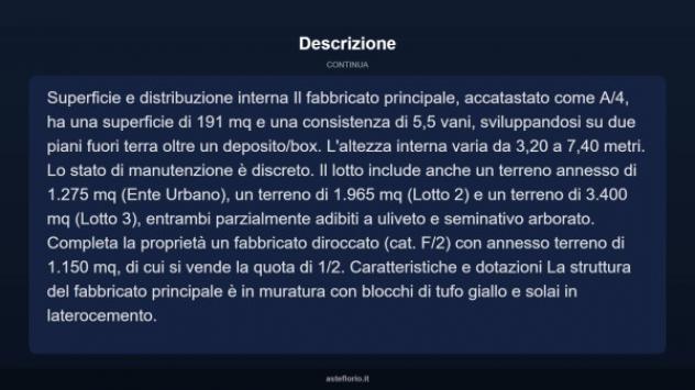 Immobile in asta di 191 m², box auto in vendita a Casalbore - Foto 11