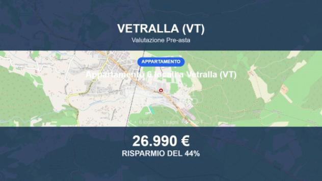 Immobile in asta di 95 m² con più di 5 locali in vendita a Vetralla