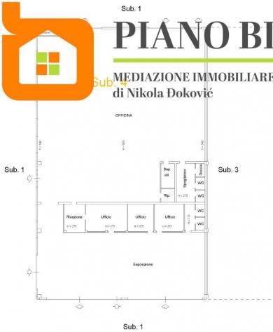 V000506 - CAPANNONE COMMERCIALE DI AMPIA METRATURA - Foto 13