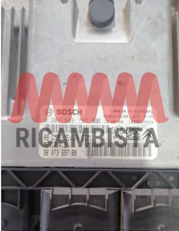 0261S09797 Peugeot 208 1.4 centralina motore Bosch