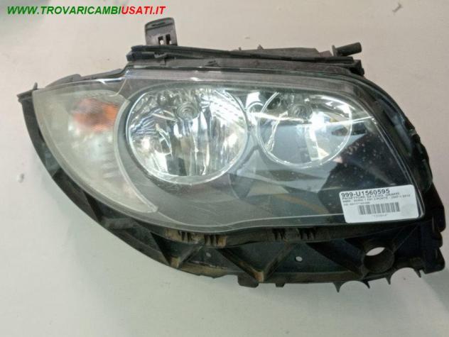 PROIETTORE DX LEGG. GRAFFI 999-U1560595 Parti elettriche  Fanaleria  Proiettori  Proiettore ant. BMW - SERIE 1 E81 3 PORTE - 2007  2012, BMW - SERIE 1