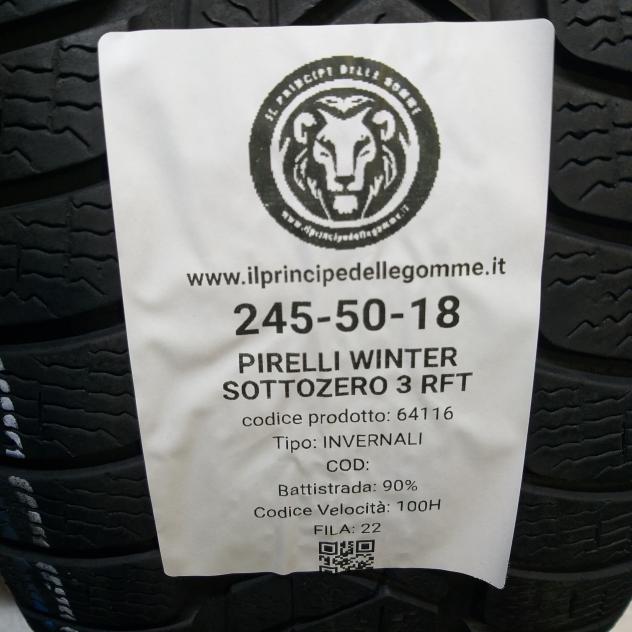 2 GOMME 245 50 18 PIRELLI A64116 - Foto 2