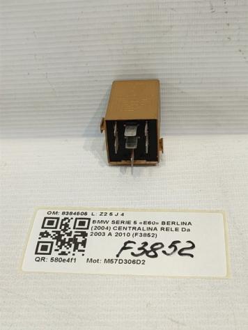 RELÈ TERGICRISTALLO BMW Serie 5 E60 8384505 M57D306D2 diesel 2993 (0310) - Foto 2