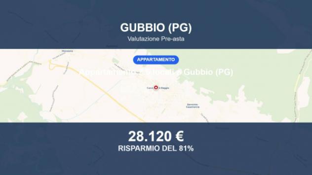 Immobile in asta di 120 m² con più di 5 locali in vendita a Gubbio