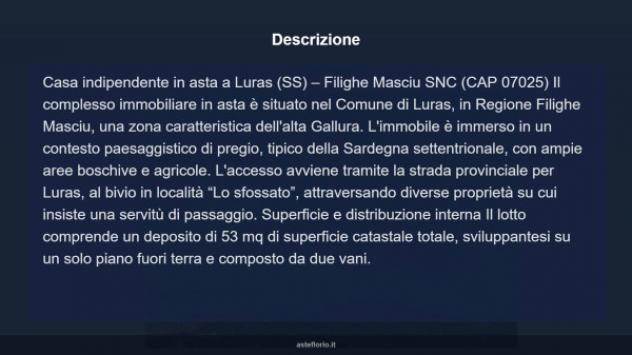 Immobile in asta di 53 m² in vendita a Luras - Foto 15