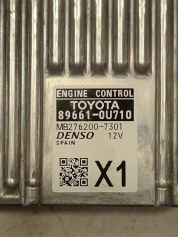 CENTRALINA MOTORE TOYOTA Yaris Serie 89661-0U710 1NZFXE hybrid 1497 (1720) - Foto 2