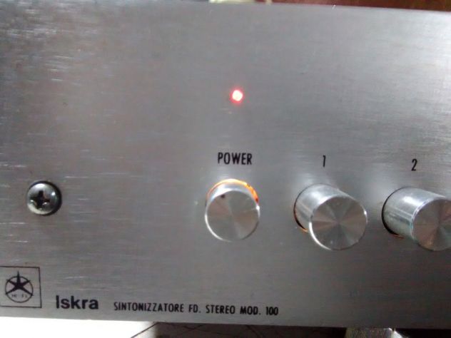 SINTONIZZATORE VINTAGE ISKRA FD STEREO MOD 100 - Foto 2