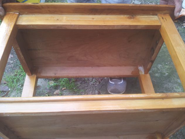 ANTICO TAVOLINO IN LEGNO - Foto 4
