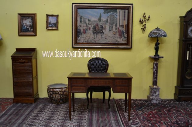 Scrittoio da centro cm.109 stile Luigi XVI - Foto 2
