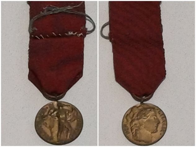 Medaglia volontari guerra italo-austriaca del 1915-1918. - Foto 7