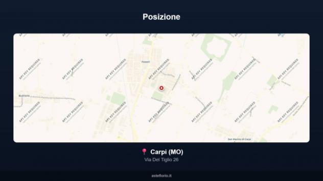 Immobile in asta di 74 m², box auto in vendita a Carpi - Foto 18