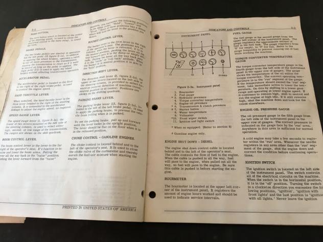 Libretto uso e manutenzione Pala Gommata DRESSER PAYLOADER H30 - Foto 3