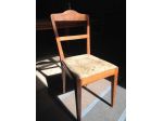 Sedie in legno massiccio epoca 1950