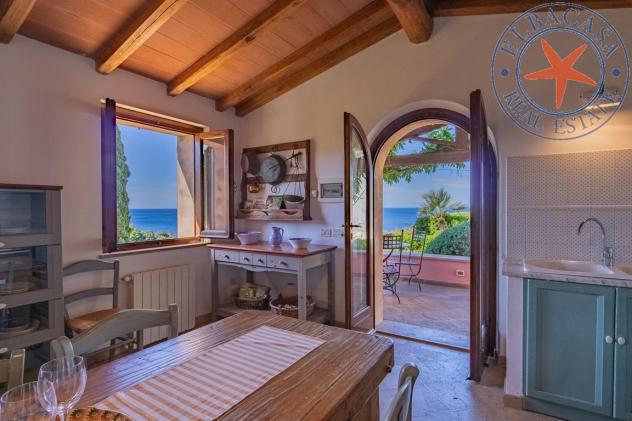 CAPOLIVERI - ELBA - VILLA DI CHARME VISTA MARE E IN PIETRA - Foto 13