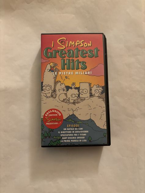 VHS/VIDEOCASSETTA RARISSIMA IN OTTIME CONDIZIONI:I SIMPSON”GRETEST HITS” - Foto 9