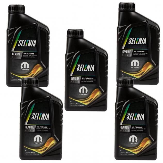 5LT OLIO MOTORE MOPAR SELENIA WR FORWARD SAE 0W20