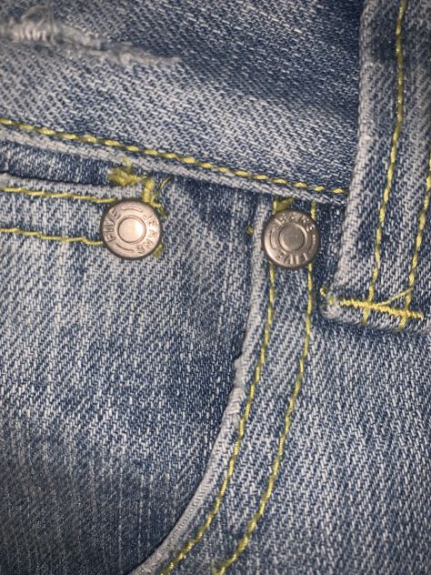 JEANS MESSI 2 VOLTE PERFETTI DA DONNA VINTAGE IN COTONE - Foto 6