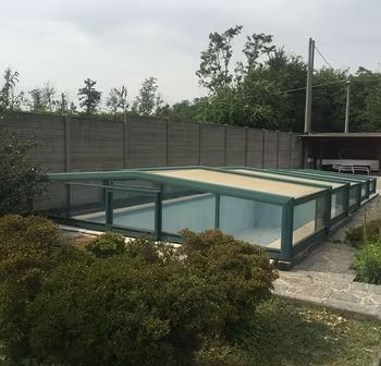 COPERTURA TELESCOPICA PER PISCINA - Foto 5