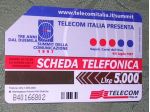SCHEDA TELEFONICA ITALIA 56U