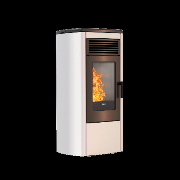 Stufa a pellet Klover Aura 80 - 8 kw - Foto 3