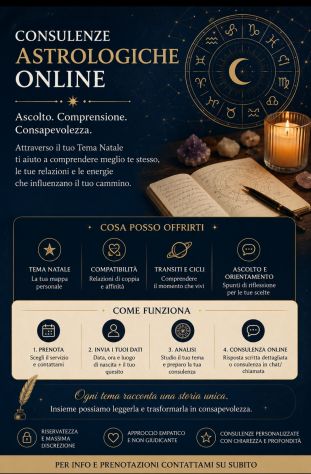 CONSULENZE ASTROLOGICHE ONLINE