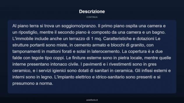Immobile in asta di 76 m² in vendita a Calangianus - Foto 11