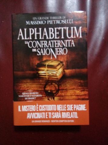 Libro: Alphabetum – La confraternita del saio nero - M. Pietroselli