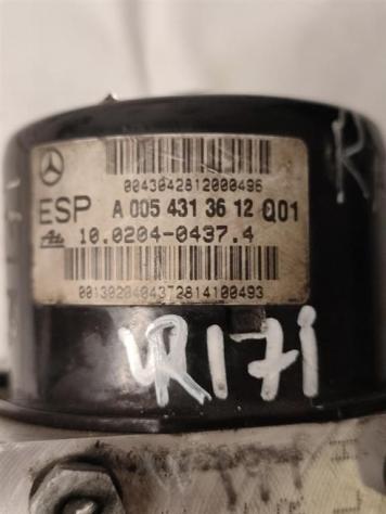 CENTRALINA ABS MERCEDES SLK W171 2° Serie A0054313612 A0355455532 benzina 1796 (0411) - Foto 2