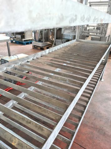 scaffalatura in alluminio per alimenti usata - Foto 3