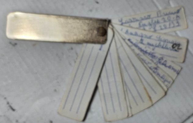 2 ACCESSORI FEMMINILI DA BORSETTA RUBR. TELEFONICA E TORCETTA IN ALLUMINIO AN 60 - Foto 6