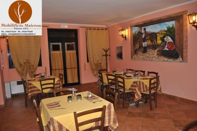 Sedie Tavoli Verona Per Arredamento Bar Ristorante Pub Pizzeria cd0377 - Foto 3