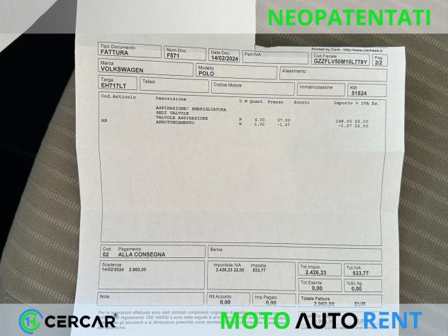 Volkswagen Polo 3 Porte Polo 3p 1.2 tsi Highline 105cv - Foto 19