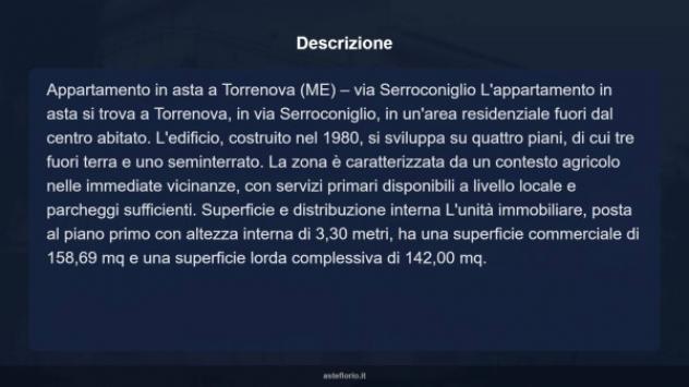Immobile in asta di 158 m² con più di 5 locali in vendita a Torrenova - Foto 9