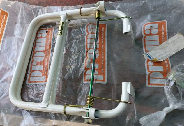 Portapacchi anteriore bianco Garelli 50 Vip Noi Proma PB31 GR