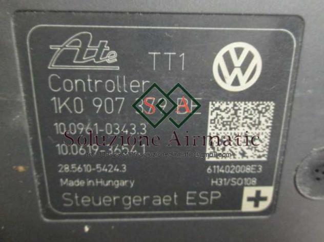Audi A3 2.0 TDI centralina gruppo ABS 1K0907379BE - Foto 3