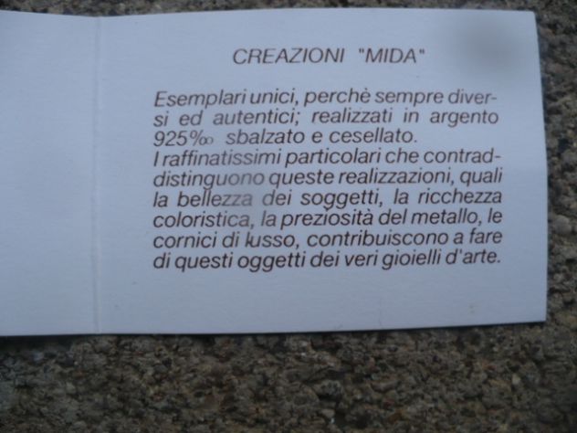 quattro quadretti in rilievo in argento - Foto 5