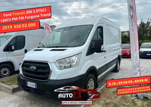 Ford Transit 290 2.0TDCi EcoBlue MHEV 130CV PM-TM Furgone Trend