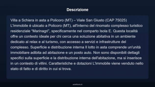 Immobile in asta di 80 m², box auto in vendita a Policoro - Foto 14