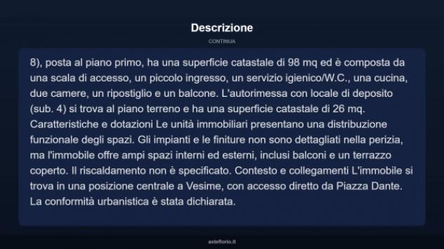 Immobile in asta di 243 m², box auto in vendita a Vesime - Foto 4