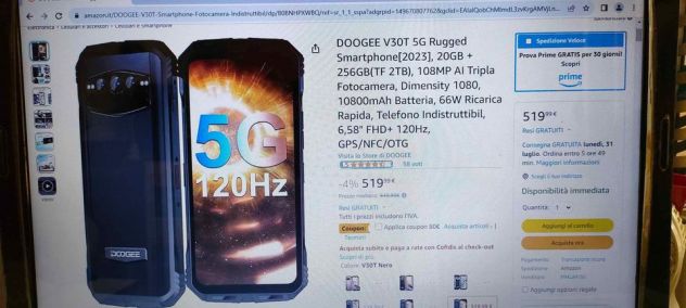 Smart Life DOOGEE V30t 5G - Foto 5