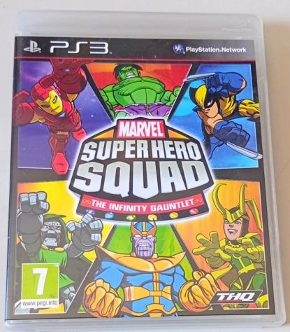 PS3 Marvel super hero squad The infinity gauntlet 🇮🇹