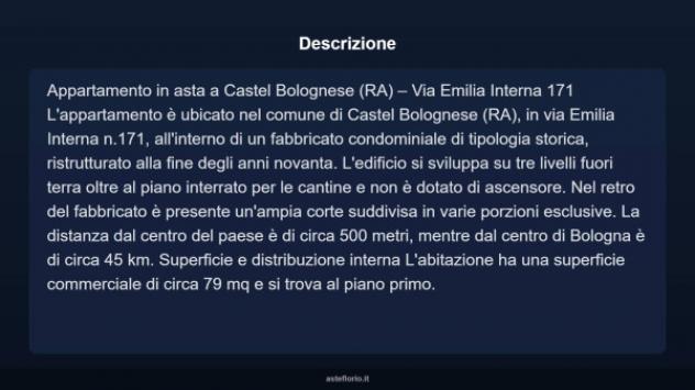 Immobile in asta di 79 m² in vendita a Castel Bolognese - Foto 3